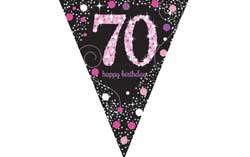 70th Birthday Bunting