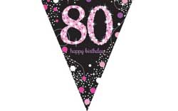 80th Birthday Bunting