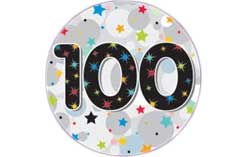 100th Birthday Badges&Rosettes