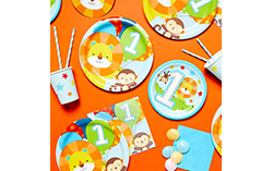 1st Birthday Tableware